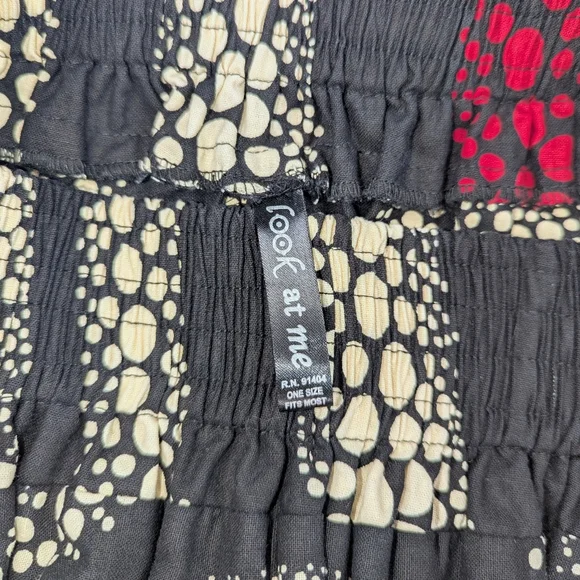 Ankara Print Maxi Skirt with Matching Bandeau/Scarf - Picture 6 of 10